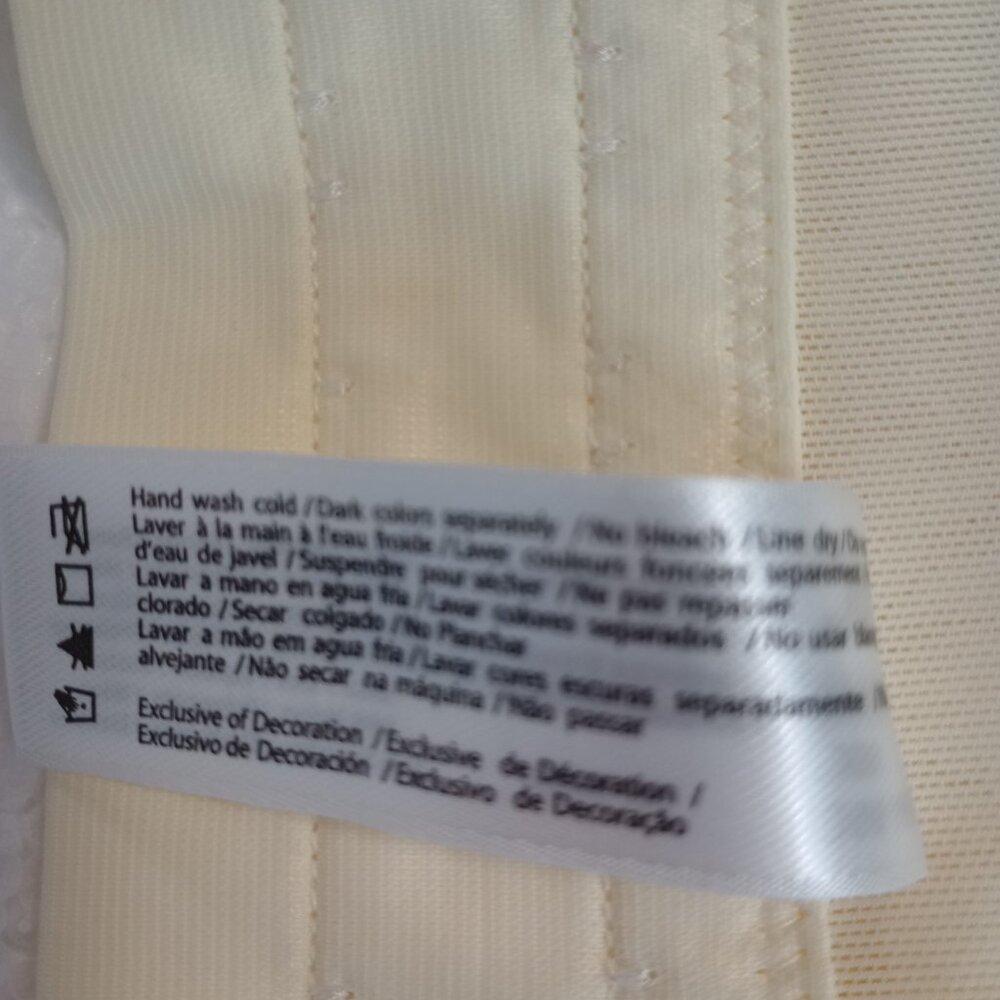 Dominique Colette Lace Strapless Bustier Corset Lingerie 8949 Color Ivory 36C - Picture 6 of 8